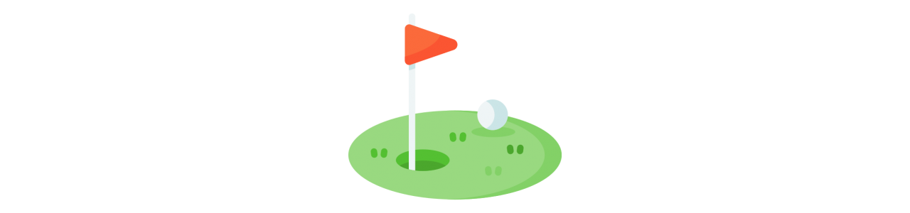 Golf Ball Mascots