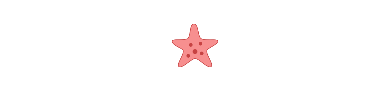 Mascottes d'étoiles de mer - Mascottes -