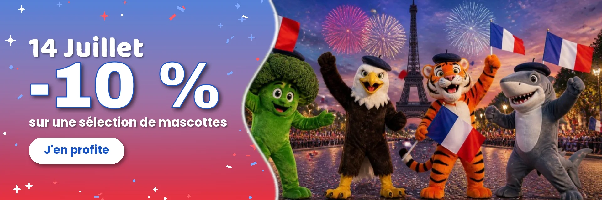 14 Juillet – -10 % – RedBrokoly.com