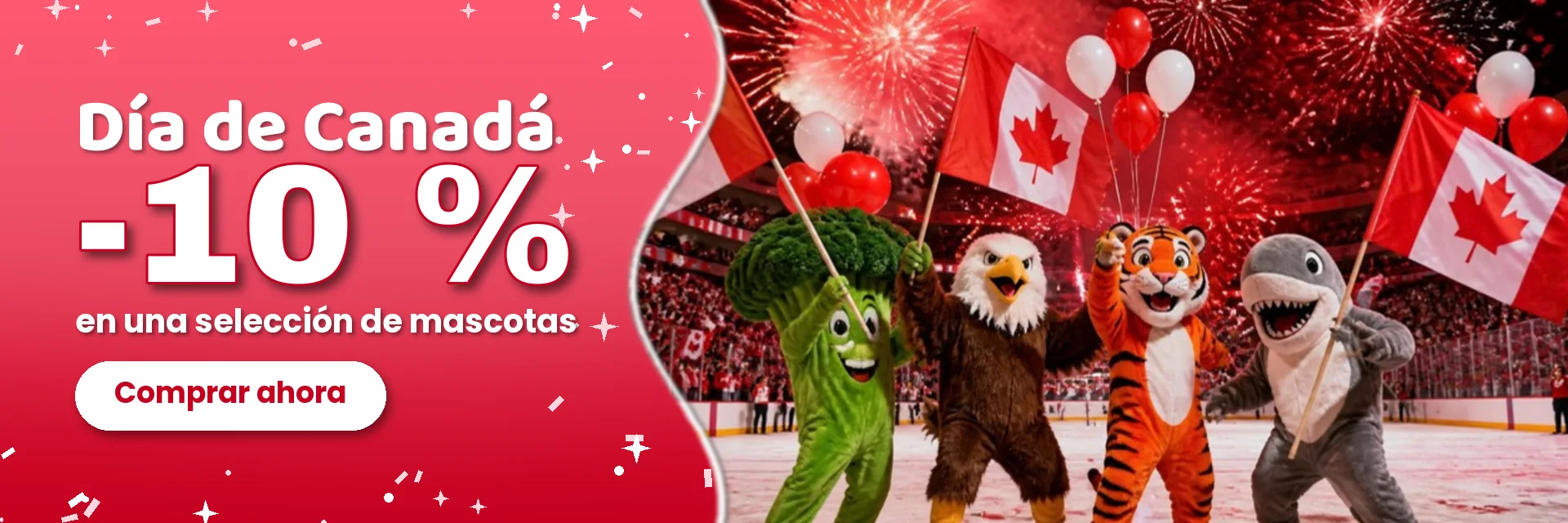 Día de Canadá – -10 % – RedBrokoly.com
