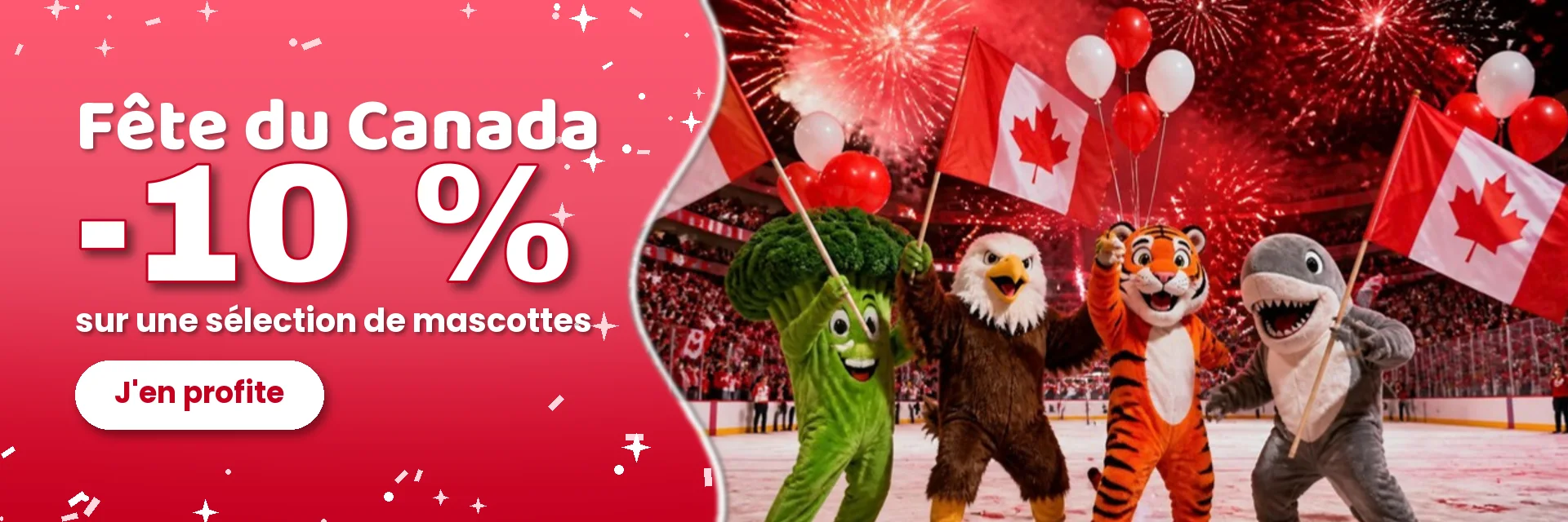 Fête du Canada – -10 % – RedBrokoly.com