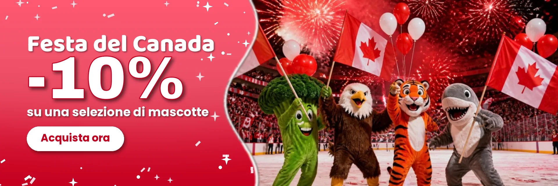 Festa del Canada – -10 % – RedBrokoly.com