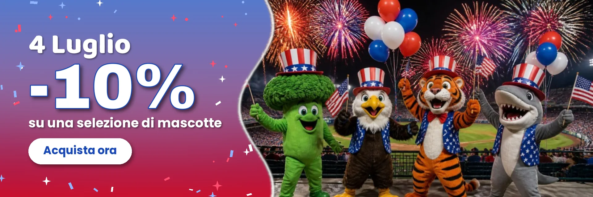 4 Luglio – -10 % – RedBrokoly.com