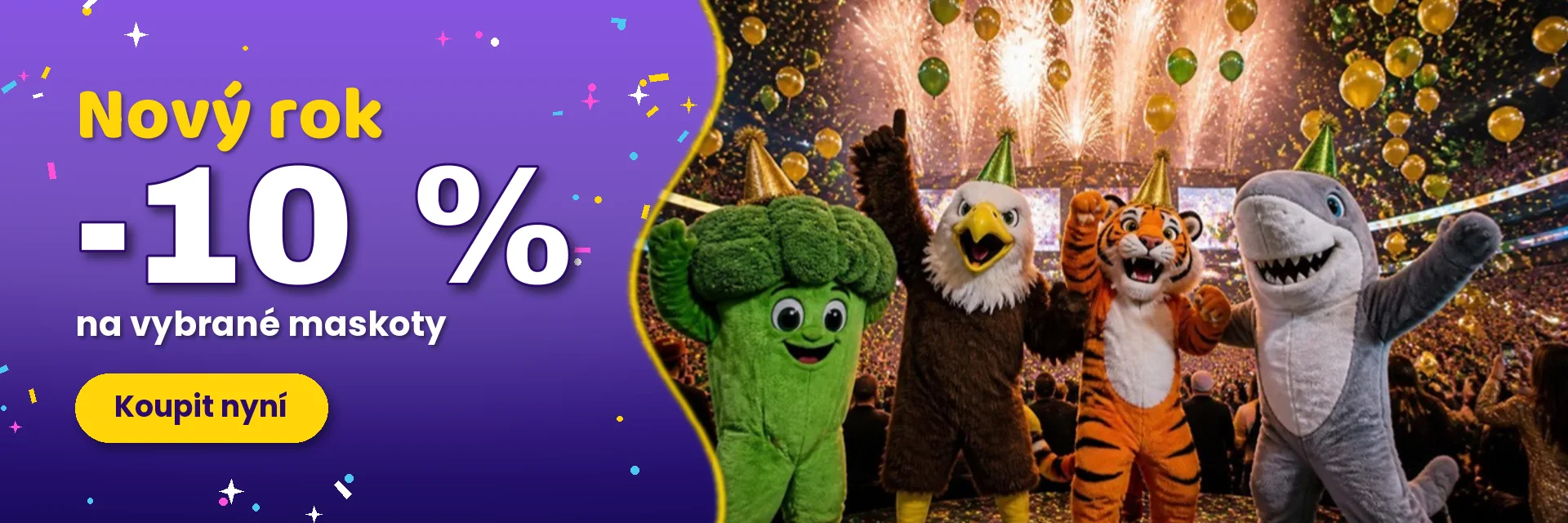 Nový rok – -10 % – RedBrokoly.com