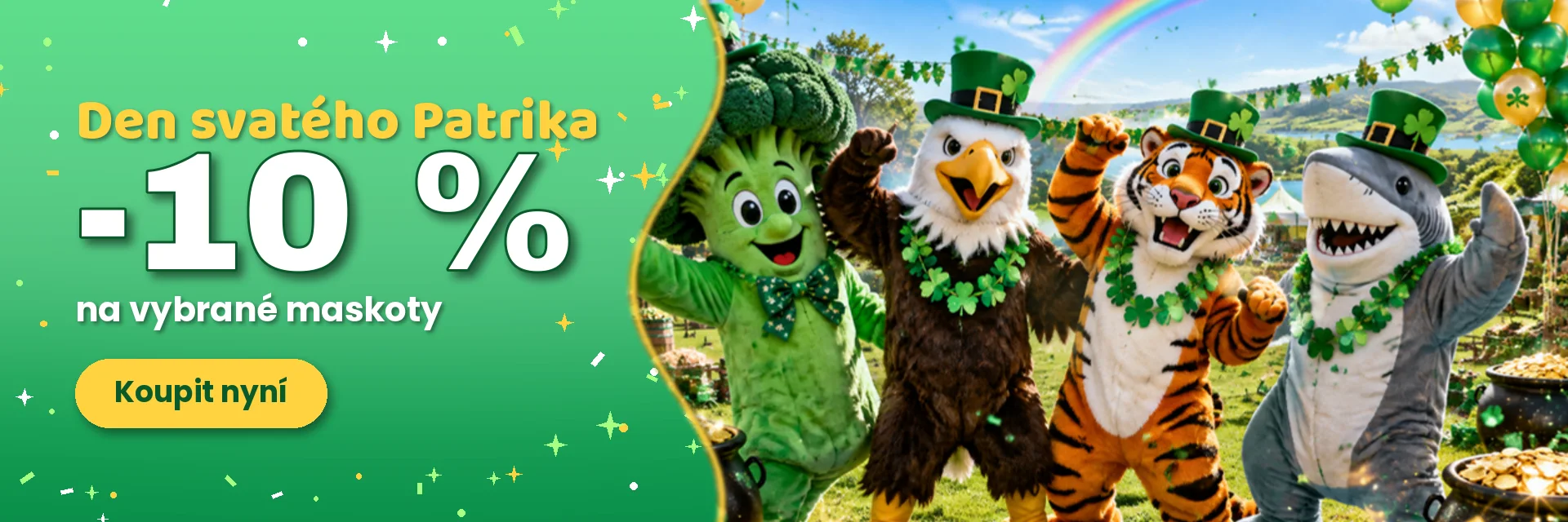 Den svatého Patrika – -10 % – RedBrokoly.com