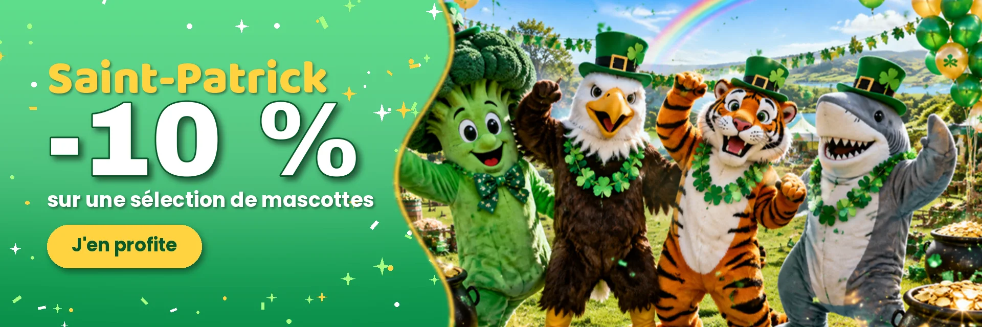Saint-Patrick – -10 % – RedBrokoly.com