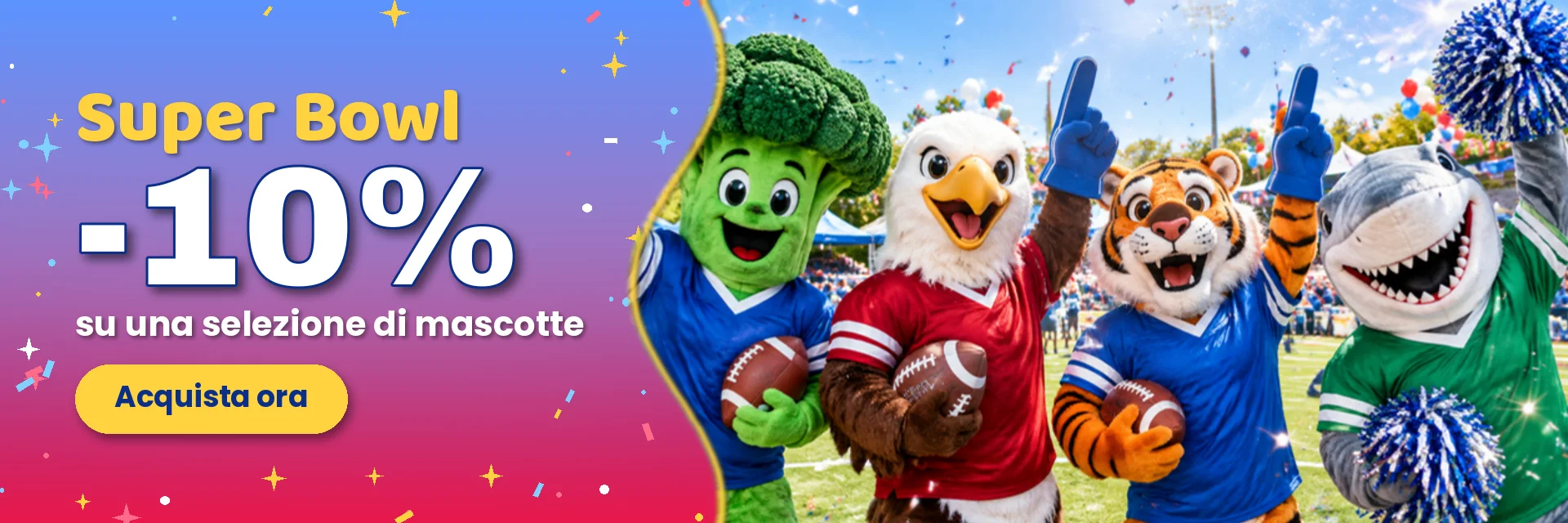 Super Bowl – -10 % – RedBrokoly.com