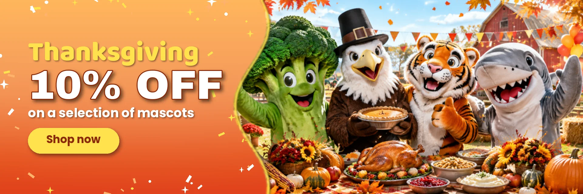 Thanksgiving – -10 % – RedBrokoly.com