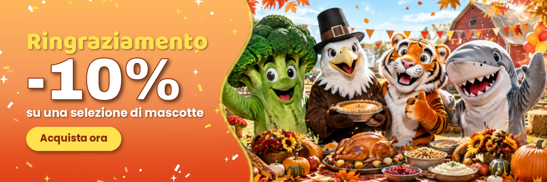 Thanksgiving – -10 % – RedBrokoly.com