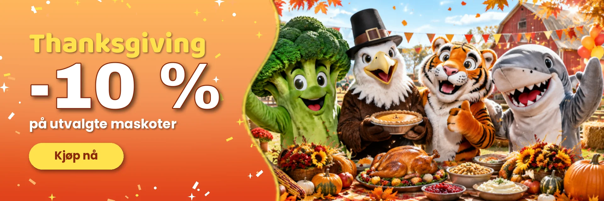 Thanksgiving – -10 % – RedBrokoly.com