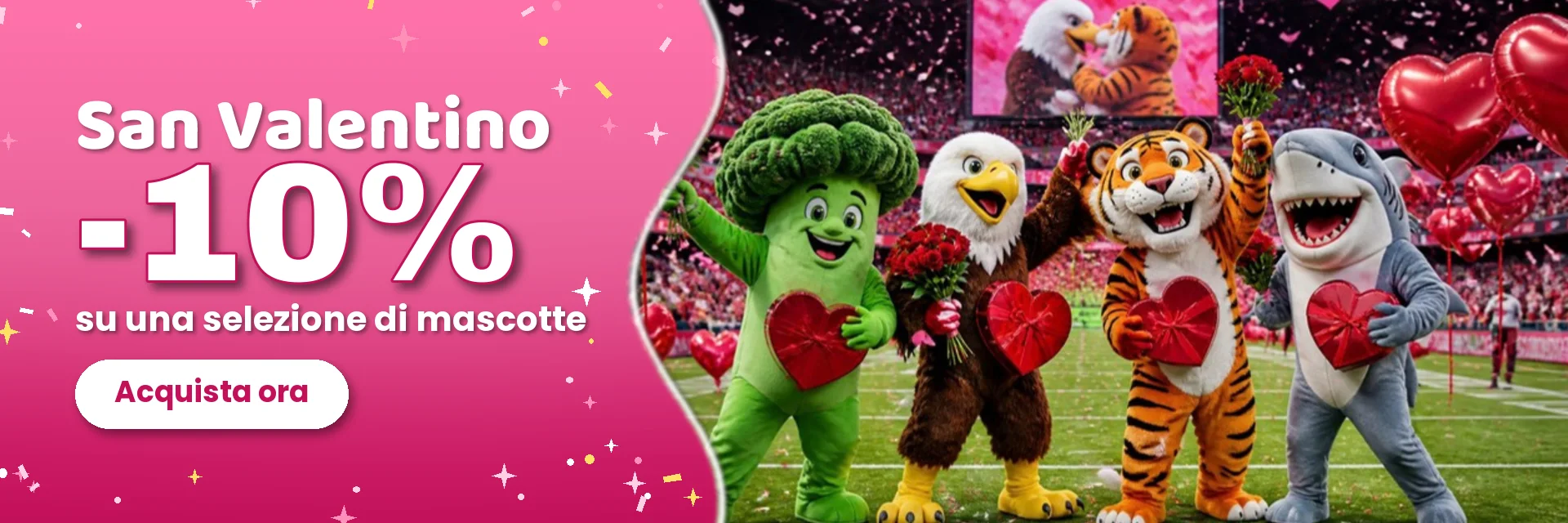 San Valentino – -10 % – RedBrokoly.com