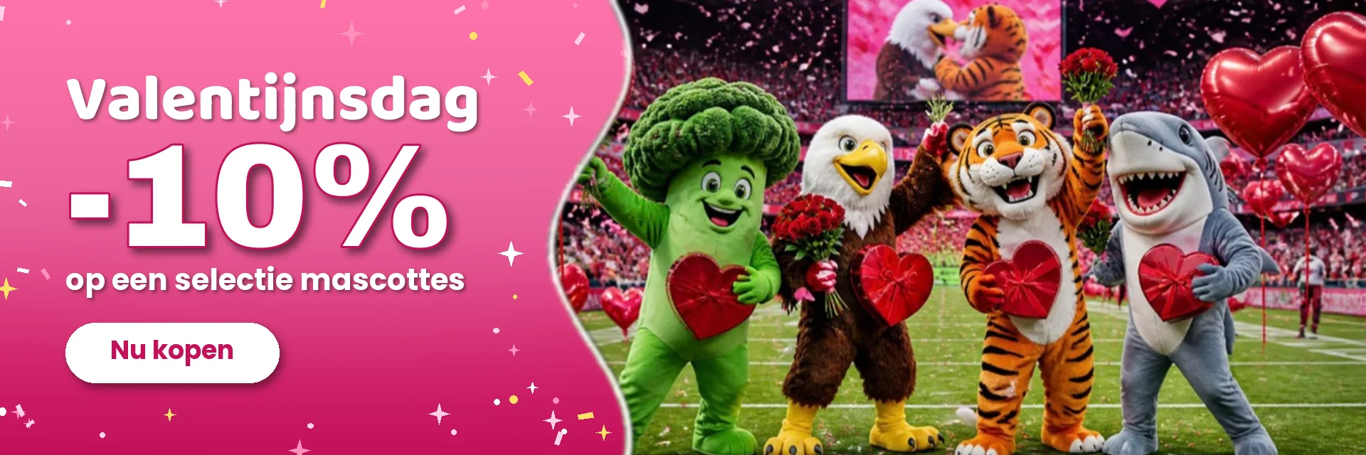 Valentijns – -10 % – RedBrokoly.com