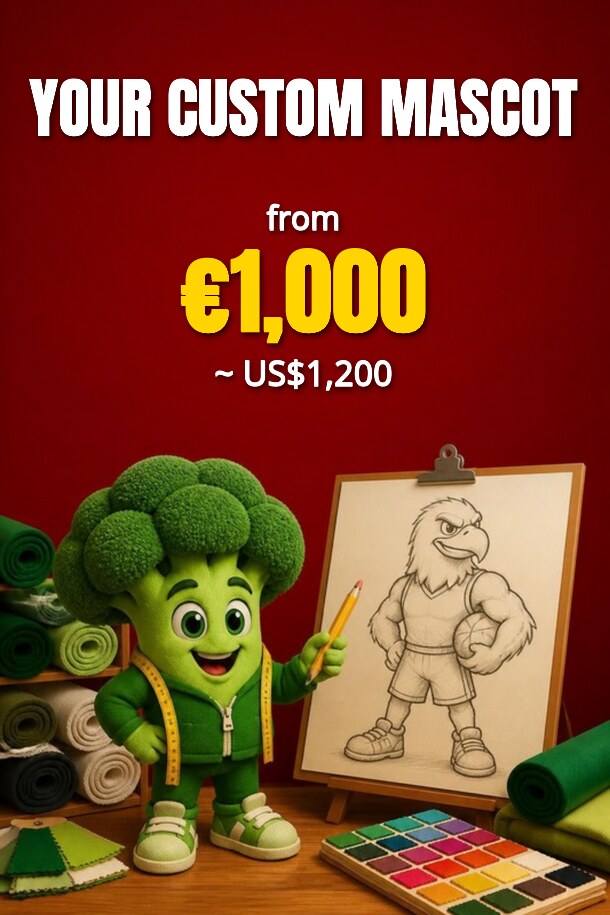 Your custom mascot – Get a quote