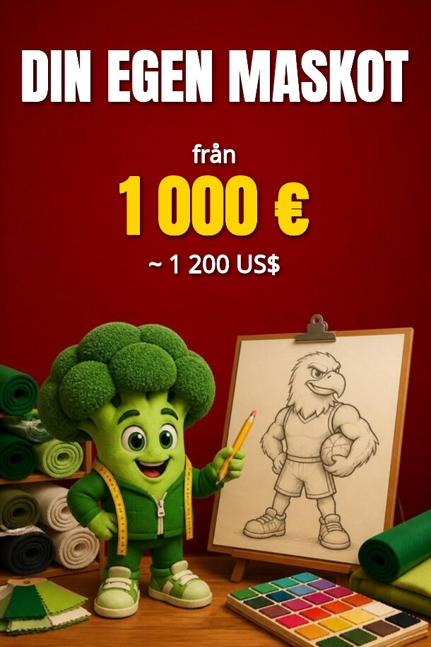 Din egen maskot – Begär offert