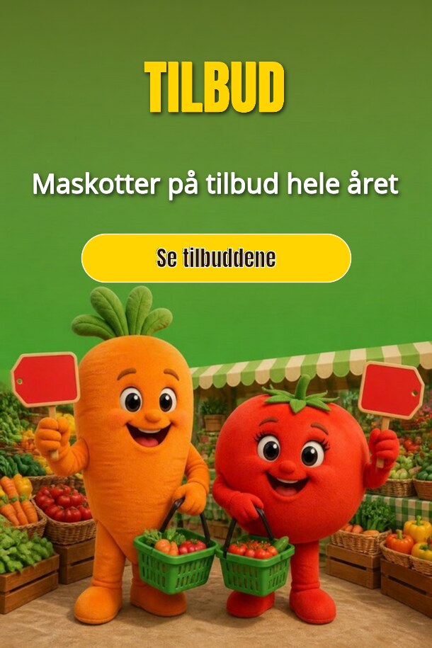 Tilbud – Maskotter på tilbud hele året