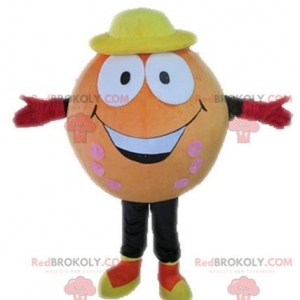 Mascot of the day: Orange ball mascot. Giant orange mascot. Discover @redbrokoly #mascots - Link : https://bit.ly/2Znokkz - REDBROKO_04524 #mascots #mascot #event #costume #redbrokoly #marketing #customized #costume #orange #giant #ball #custom - https://www.redbrokoly.com/en/mascots-of-objects/4524-orange-ball-mascot-giant-orange-mascot.html