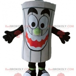 Mascot of the day: Giant gray dumpster trash mascot. Discover @redbrokoly #mascots - Link : https://bit.ly/2Znokkz - REDBROKO_04394 #mascots #mascot #event #costume #redbrokoly #marketing #customized #costume #gray #giant #trash #dumpster #custom - https://www.redbrokoly.com/en/mascots-of-objects/4394-giant-gray-dumpster-trash-mascot.html