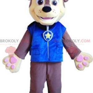 Mascot of the day: Brown and yellow dog mascot in police uniform. Discover @redbrokoly #mascots - Link : https://bit.ly/2Znokkz - REDBROKO_04685 #mascots #mascot #event #costume #redbrokoly #marketing #customized #and #dog #brown #police #uniform #yellow #costume #c - https://www.redbrokoly.com/en/dog-mascots/4685-brown-and-yellow-dog-mascot-in-police-uniform.html