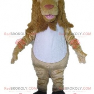 Mascot of the day: Giant beige and white lion mascot. Discover @redbrokoly #mascots - Link : https://bit.ly/2Znokkz - REDBROKO_04598 #white #mascots #mascot #event #costume #redbrokoly #marketing #customized #and #costume #giant #beige #lion #custom - https://www.redbrokoly.com/en/lion-mascots/4598-giant-beige-and-white-lion-mascot.html
