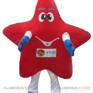 Mascot of the day: Giant red white and blue star mascot. Discover @redbrokoly #mascots - Link : https://bit.ly/2Znokkz - REDBROKO_04358 #white #mascots #mascot #event #costume #redbrokoly #marketing #customized #and #blue #red #costume #giant #star #custom - https://www.redbrokoly.com/en/unclassified-mascots/4358-giant-red-white-and-blue-star-mascot.html