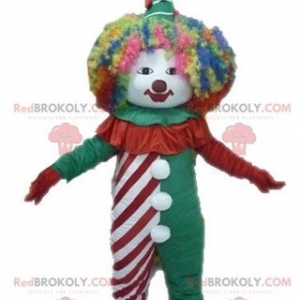 Mascot of the day: Colorful clown mascot. Circus mascot. Discover @redbrokoly #mascots - Link : https://bit.ly/2Znokkz - REDBROKO_04545 #mascots #mascot #event #costume #redbrokoly #marketing #customized #costume #colorful #clown #circus #custom - https://www.redbrokoly.com/en/circus-mascots/4545-colorful-clown-mascot-circus-mascot.html