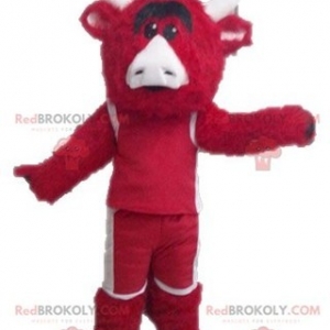 Mascot of the day: Red and white bull mascot. Chicago Bulls Mascot. Discover @redbrokoly #mascots - Link : https://bit.ly/2Znokkz - REDBROKO_04596 #white #mascots #mascot #event #costume #redbrokoly #marketing #customized #and #red #bull #chicago #bulls #custom - https://www.redbrokoly.com/en/cow-mascots/4596-red-and-white-bull-mascot-chicago-bulls-mascot.html