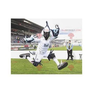 Mascot of the day: Large black and white bird mascot. Discover @redbrokoly #mascots - Link : https://bit.ly/2Znokkz - REDBROKO_02290 #white #mascots #mascot #event #costume #redbrokoly #marketing #customized #and #black #costume #large #bird #custom https://www.redbrokoly.com/en/bird-mascot/2290-large-black-and-white-bird-mascot.html