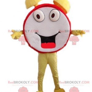 Mascot of the day: Giant alarm clock mascot. Clock mascot. Discover @redbrokoly #mascots - Link : https://bit.ly/2Znokkz - REDBROKO_04682 #mascots #mascot #event #costume #redbrokoly #marketing #customized #costume #giant #clock #alarm #custom - https://www.redbrokoly.com/en/unclassified-mascots/4682-giant-alarm-clock-mascot-clock-mascot.html