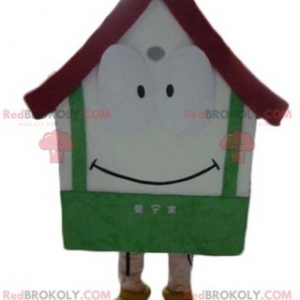 Mascot of the day: Giant red and green house mascot. Discover @redbrokoly #mascots - Link : https://bit.ly/2Znokkz - REDBROKO_04253 #mascots #mascot #event #costume #redbrokoly #marketing #customized #green #and #red #costume #giant #house #custom - https://www.redbrokoly.com/en/mascots-of-objects/4253-giant-red-and-green-house-mascot.html