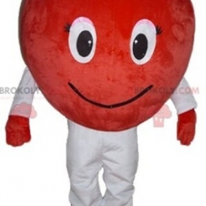 Mascot of the day: Giant and smiling red apple mascot. Discover @redbrokoly #mascots - Link : https://bit.ly/2Znokkz - REDBROKO_03801 #mascots #mascot #event #costume #redbrokoly #marketing #customized #and #red #costume #giant #smiling #apple #custom - https://www.redbrokoly.com/en/vegetable-mascot/3801-giant-and-smiling-red-apple-mascot.html