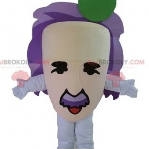 Mascot of the day: Giant head mascot musician with purple hair. Discover @redbrokoly #mascots - Link : https://bit.ly/2Znokkz - REDBROKO_04390 #mascots #mascot #event #costume #redbrokoly #marketing #customized #with #hair #costume #purple #giant #head #musician #cu - https://www.redbrokoly.com/en/unclassified-mascots/4390-giant-head-mascot-musician-with-purple-hair.html
