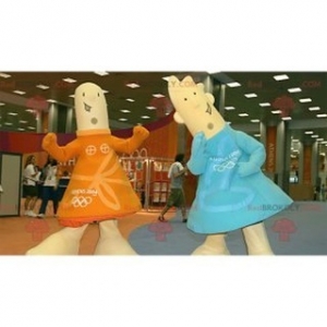 Mascot of the day: 2 mascots of girl and boy in orange and blue outfit. Discover @redbrokoly #mascots - Link : https://bit.ly/2Znokkz - REDBROKO_02254 #and #blue #boy #girl #orange #outfit #mascots #mascot #event #costume #redbrokoly #marketing #custom... https://www.redbrokoly.com/en/boys-and-girls-mascots/2254-2-mascots-of-girl-and-boy-in-orange-and-blue-outfit.html