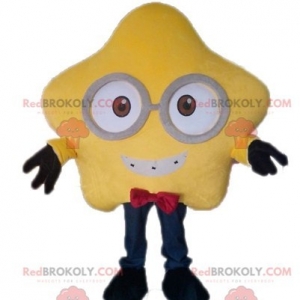 Mascot of the day: Giant yellow star mascot with glasses. Discover @redbrokoly #mascots - Link : https://bit.ly/2Znokkz - REDBROKO_04528 #mascots #mascot #event #costume #redbrokoly #marketing #customized #with #yellow #costume #giant #star #glasses #custom - https://www.redbrokoly.com/en/unclassified-mascots/4528-giant-yellow-star-mascot-with-glasses.html