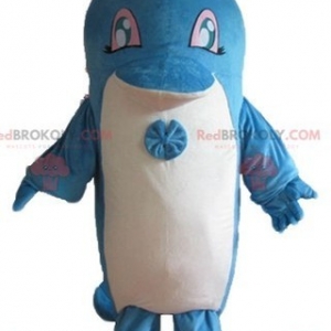 Mascot of the day: Giant and cute blue and white dolphin mascot. Discover @redbrokoly #mascots - Link : https://bit.ly/2Znokkz - REDBROKO_04102 #white #mascots #mascot #event #costume #redbrokoly #marketing #customized #and #cute #blue #costume #giant #dolphin #cust - https://www.redbrokoly.com/en/fish-mascots/4102-giant-and-cute-blue-and-white-dolphin-mascot.html