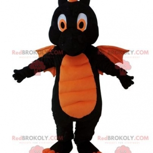 Mascot of the day: Giant black and orange dragon mascot. Discover @redbrokoly #mascots - Link : https://bit.ly/2Znokkz - REDBROKO_04658 #mascots #mascot #event #costume #redbrokoly #marketing #customized #and #black #costume #dragon #orange #giant #custom - https://www.redbrokoly.com/en/dragon-mascot/4658-giant-black-and-orange-dragon-mascot.html