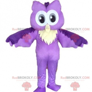Mascot of the day: Purple and white owl mascot. Owl mascot. Discover @redbrokoly #mascots - Link : https://bit.ly/2Znokkz - REDBROKO_04680 #white #mascots #mascot #event #costume #redbrokoly #marketing #customized #and #owl #costume #purple #custom - https://www.redbrokoly.com/en/bird-mascot/4680-purple-and-white-owl-mascot-owl-mascot.html