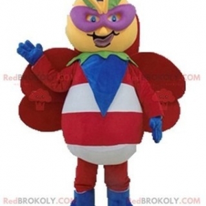 Mascot of the day: Giant colorful and original butterfly mascot. Discover @redbrokoly #mascots - Link : https://bit.ly/2Znokkz - REDBROKO_04664 #mascots #mascot #event #costume #redbrokoly #marketing #customized #and #costume #colorful #giant #original #butterfly #c - https://www.redbrokoly.com/en/butterfly-mascots/4664-giant-colorful-and-original-butterfly-mascot.html