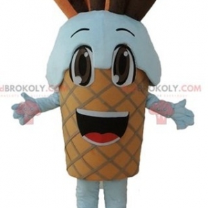Mascot of the day: Mascot giant ice cream cone with chocolate. Discover @redbrokoly #mascots - Link : https://bit.ly/2Znokkz - REDBROKO_04393 #mascots #mascot #event #costume #redbrokoly #marketing #customized #with #costume #giant #cone #chocolate #ice #cream #cust - https://www.redbrokoly.com/en/food-mascot/4393-mascot-giant-ice-cream-cone-with-chocolate.html